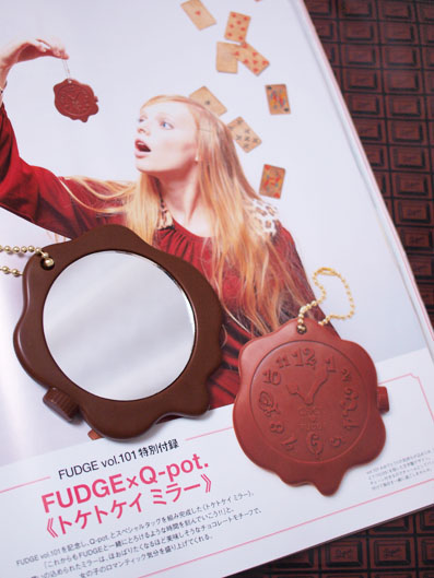 極美品 Q-pot キューポット 腕時計 トケトケイ Bee レディース